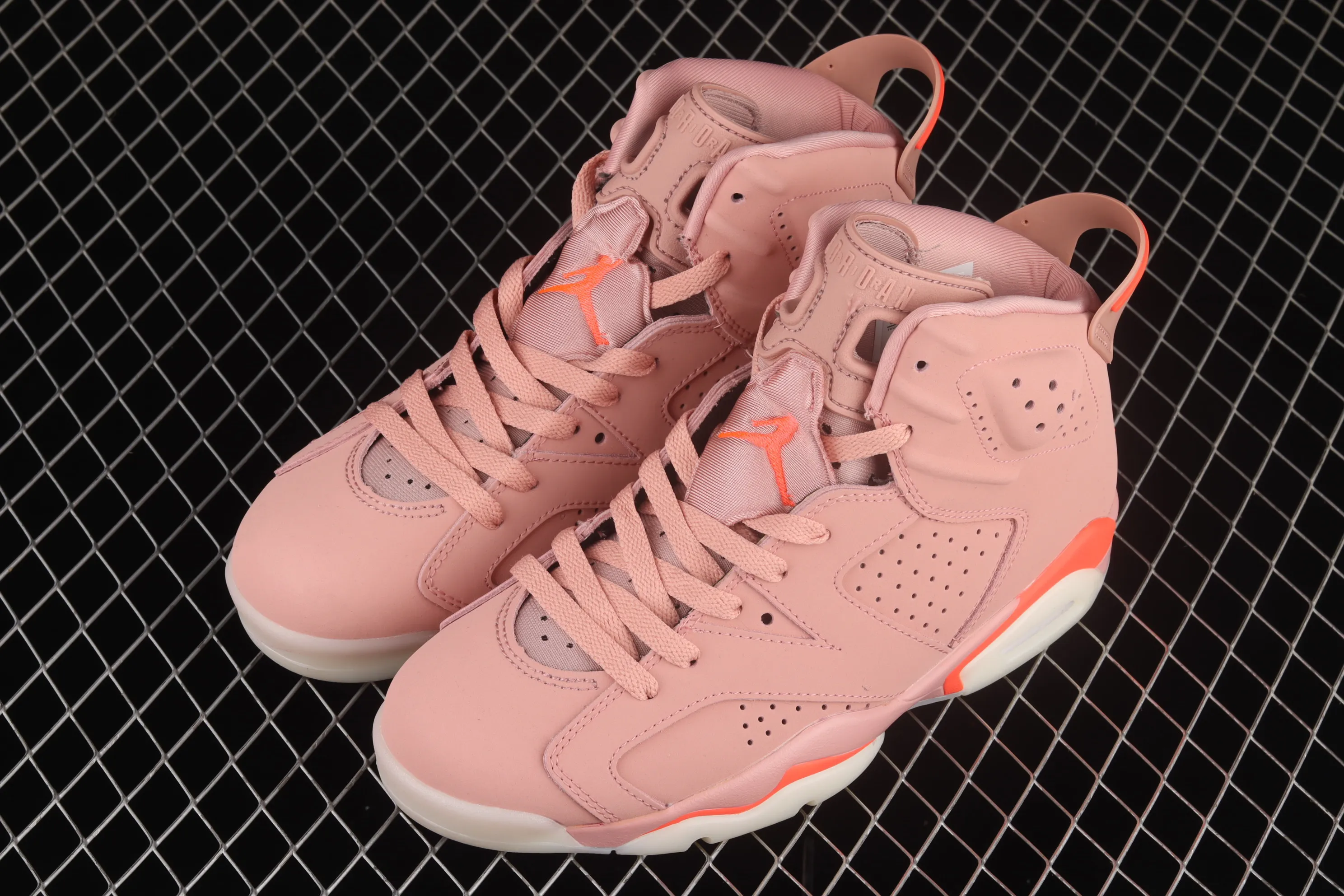 All categories Air Jordan Jordan series basketball shoes Air Jordan 6 Aleali May x Air Jordan AJ6 Joe 6 dirty powder joint CI0550-600